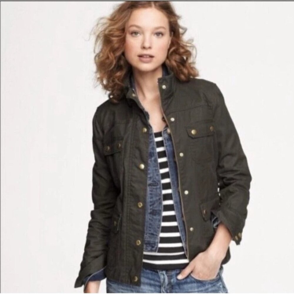 J. Crew / Mercantile Women's Utility Military Boyfriend‎ Field Jacket XS